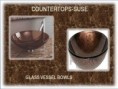 GLASS VESSEL BOWLS